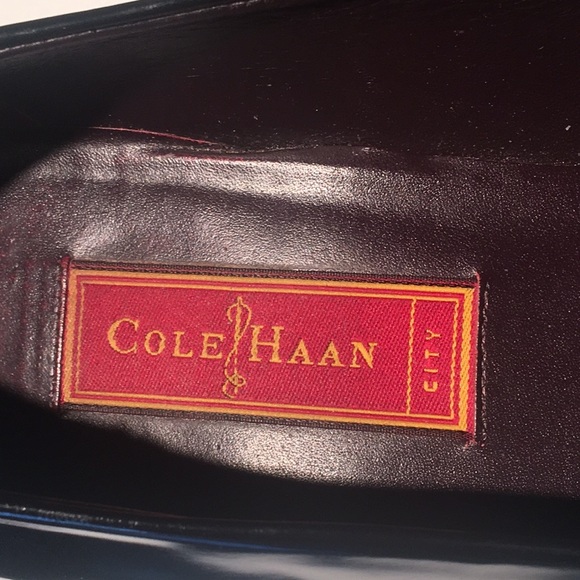 Cole Haan Vintage Brazil Black/Brown Heels 10B - Picture 2 of 6
